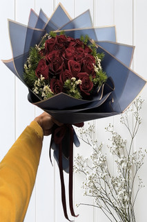 دسته گل رز ۲۰ شاخه ۰۰۱